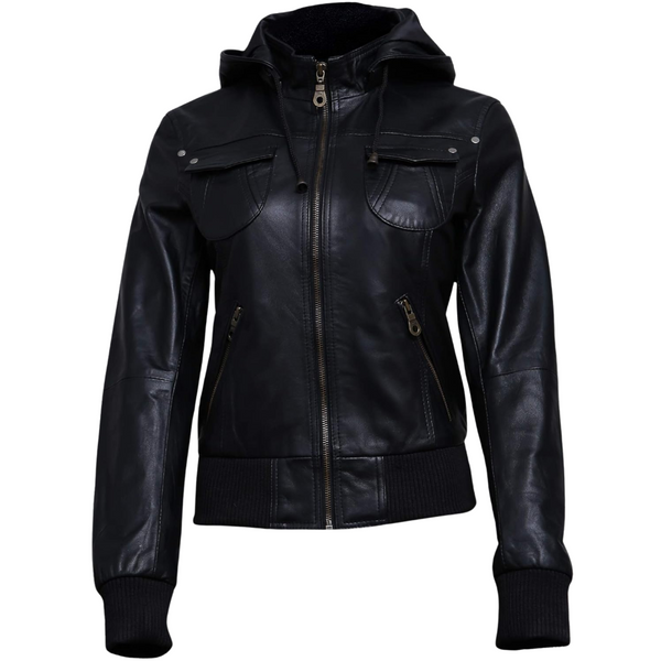 Casual Motorcycle Jacket for Women