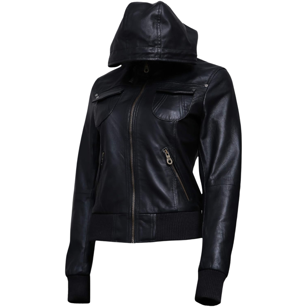 Casual Motorcycle Jacket for Women