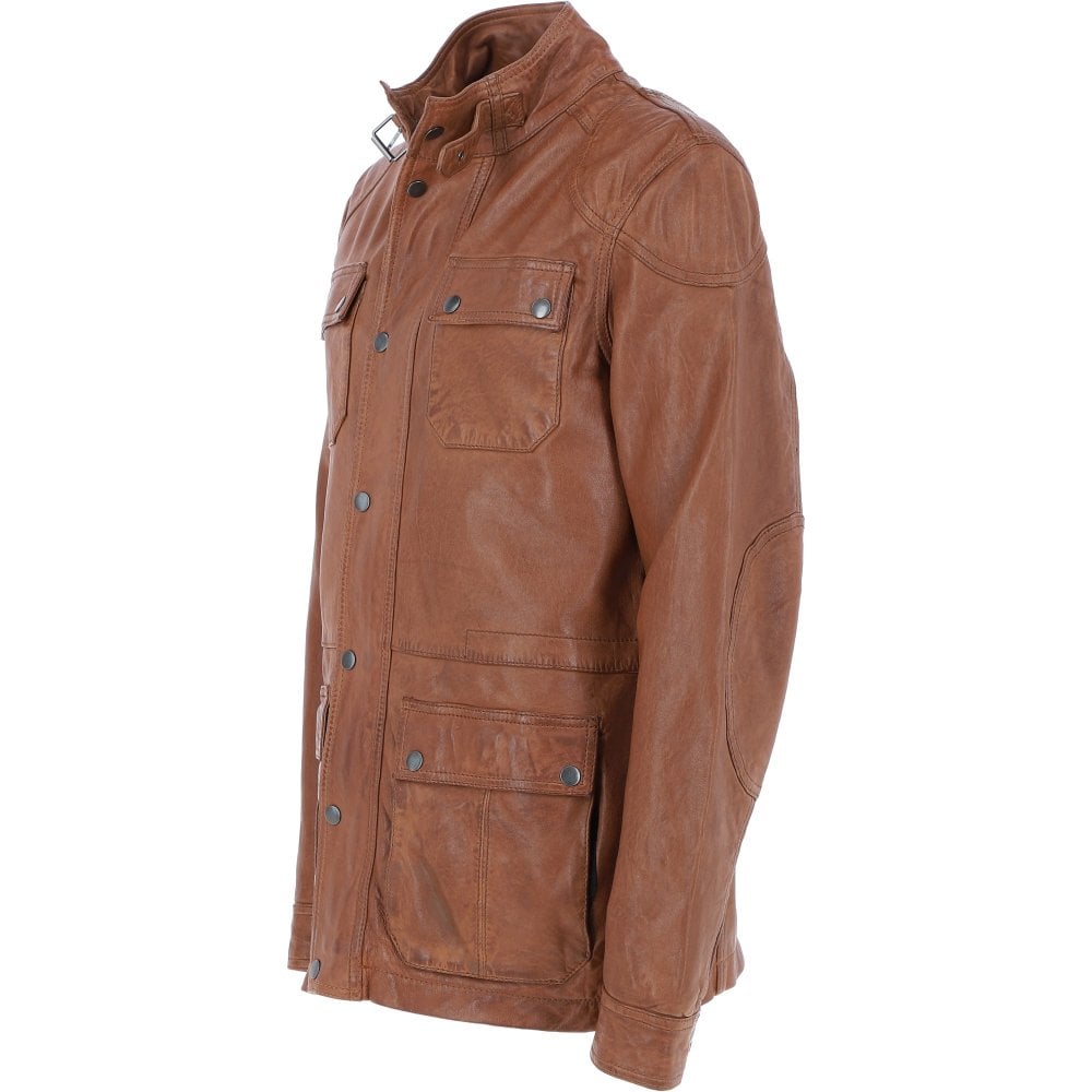 Men's Classic Leather Jacket