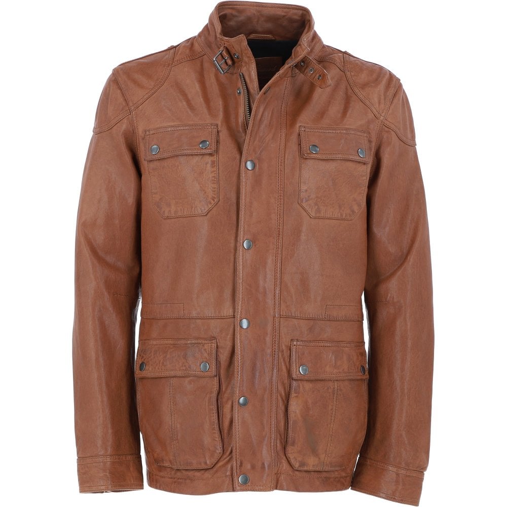 Men's Classic Leather Jacket